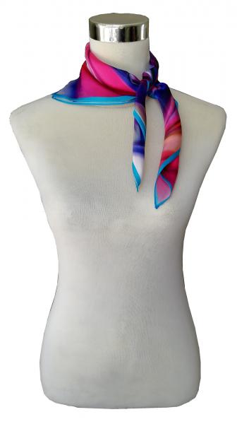 Seidentuch Tuch Nickituch Tücher 100/% Seide Satin 52X52 cm TC-S-SL-1404-7 Lila