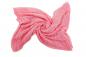 Mobile Preview: Pinker Leinen Schal mit Knitterfalten