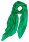 Preview: Scarf 100% Silk Paj Unicolour Deep Mint